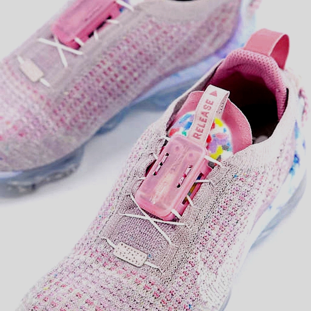 Nike Air Vapormax 2020 Flyknit Pink Sneakers Women's FK Shoes Excellent - Picture 3 of 13